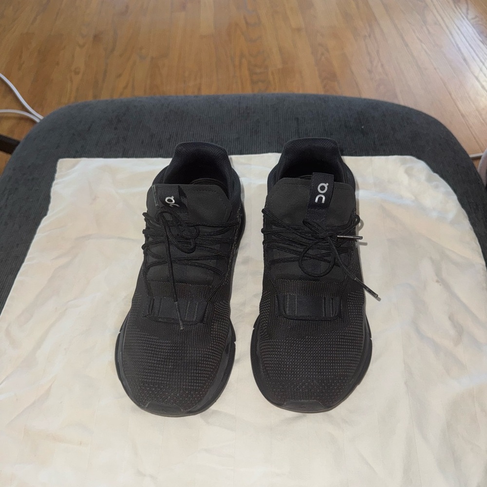 On Running Black Athletic Shoes